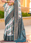 Teal Green Soft Silk Saree